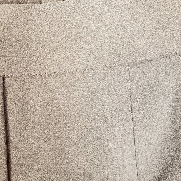 Aritzia Babaton Conan Pants Pull On Beige Tuxedo Cropped Stripe Womens Size 4 - Picture 3 of 9